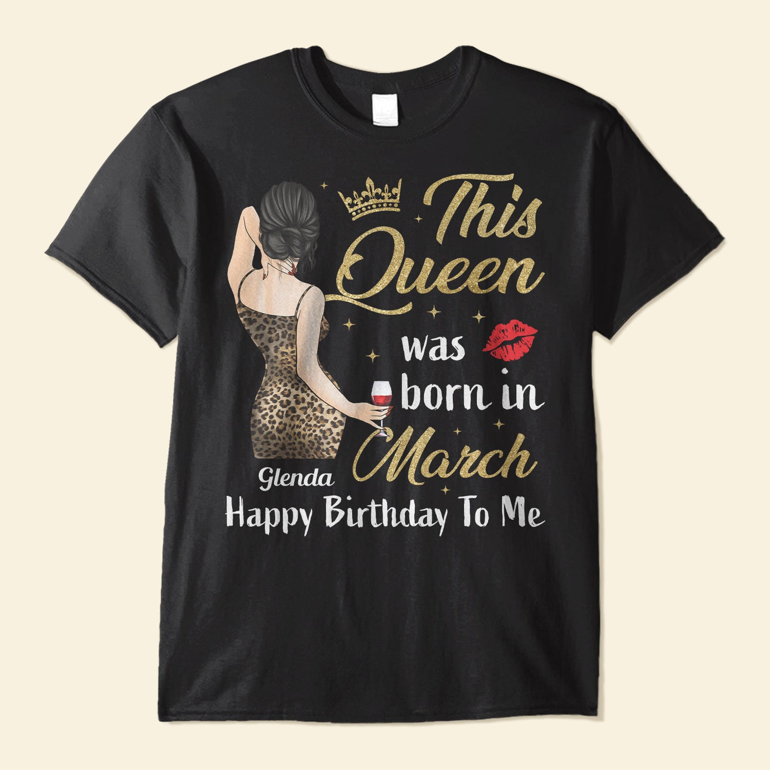 Happy Birthday To Me - PersonalizedOne Size Shirt