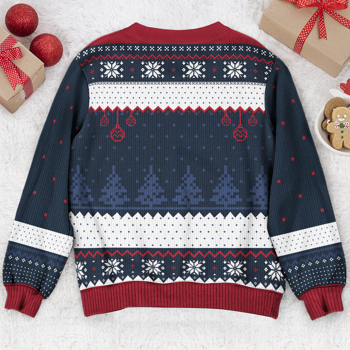 Just A Girl Who Loves Reading Bible - Personalized Ugly Sweater