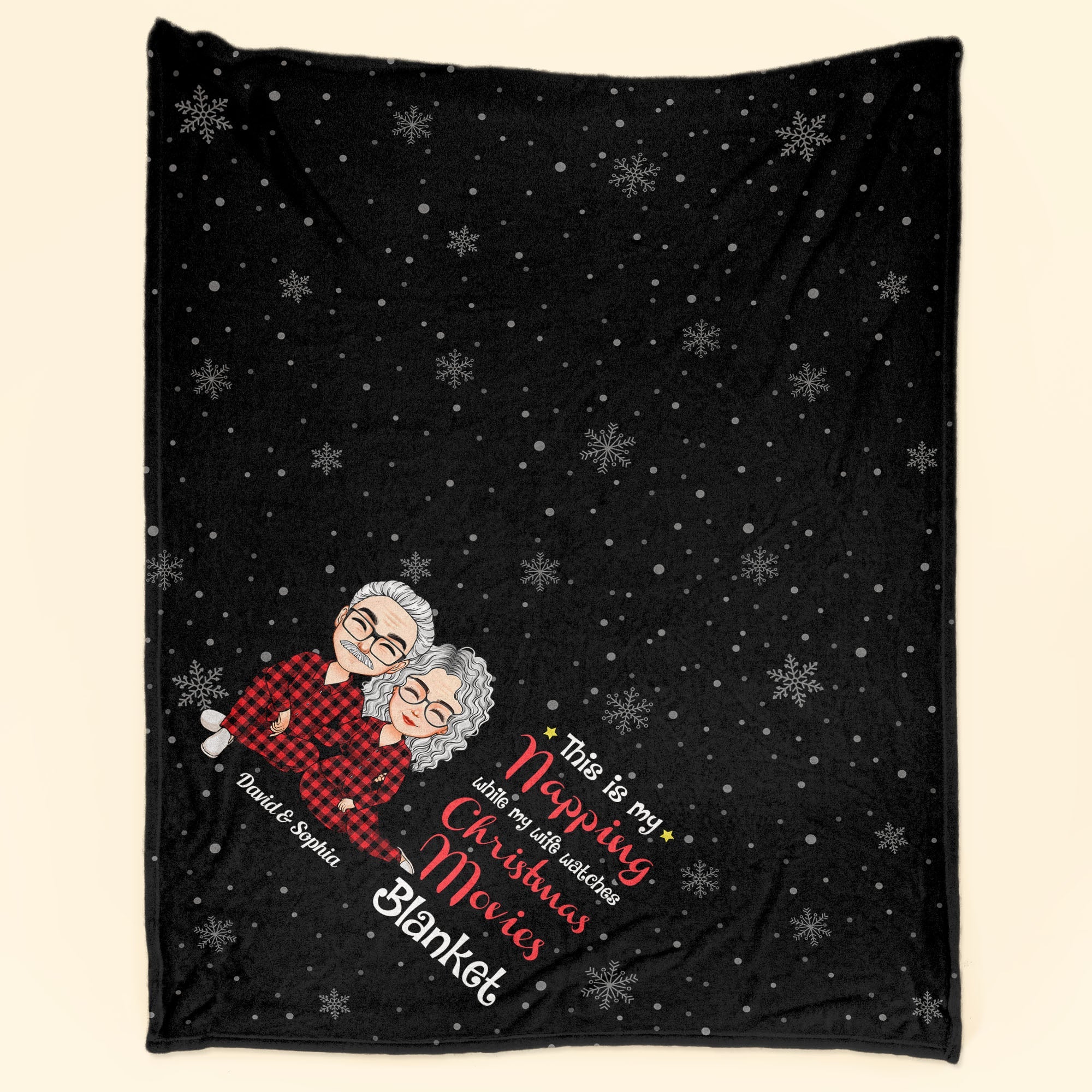 This Is My Napping Blanket - Personalized Blanket - Anniversary, Valentine, Christmas, New Year Gift For Husband, Wife, Lover, Boyfriend, Girlfriend Big Size