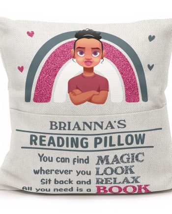 All You Need Is A Book - Personalized Pocket Pillow (Insert Included)