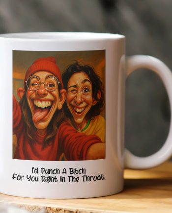 Caricature Your Photo Best Friends - Custom Cartoon Drawing From Photo - Personalized Photo Mug