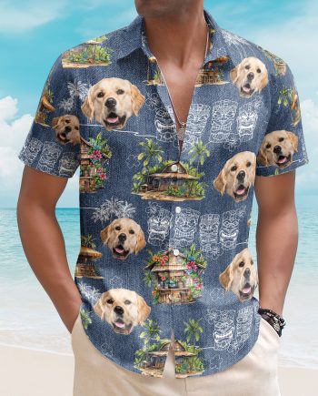 Custom Photo Tiki Summer Family Friends Boss - Custom Photo Hawaiian Shirts