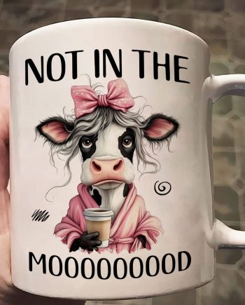 Funny Cow - Not In The Mood - Fun Gifts For Friends, Coworkers, Women - Personalized Mug