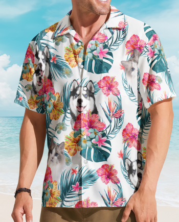 Funny Custom Face For Men, Women - Personalized Photo Hawaiian Shirt