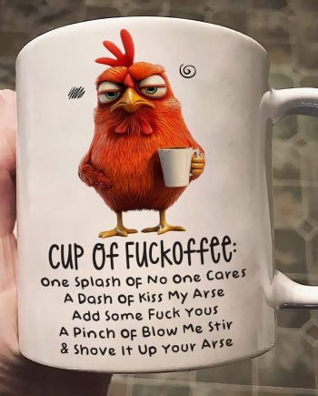 Funny Mug - Cup Of Fuckoffee - Fun Gifts For Coworker, Friends, Boss - Personalized Mug