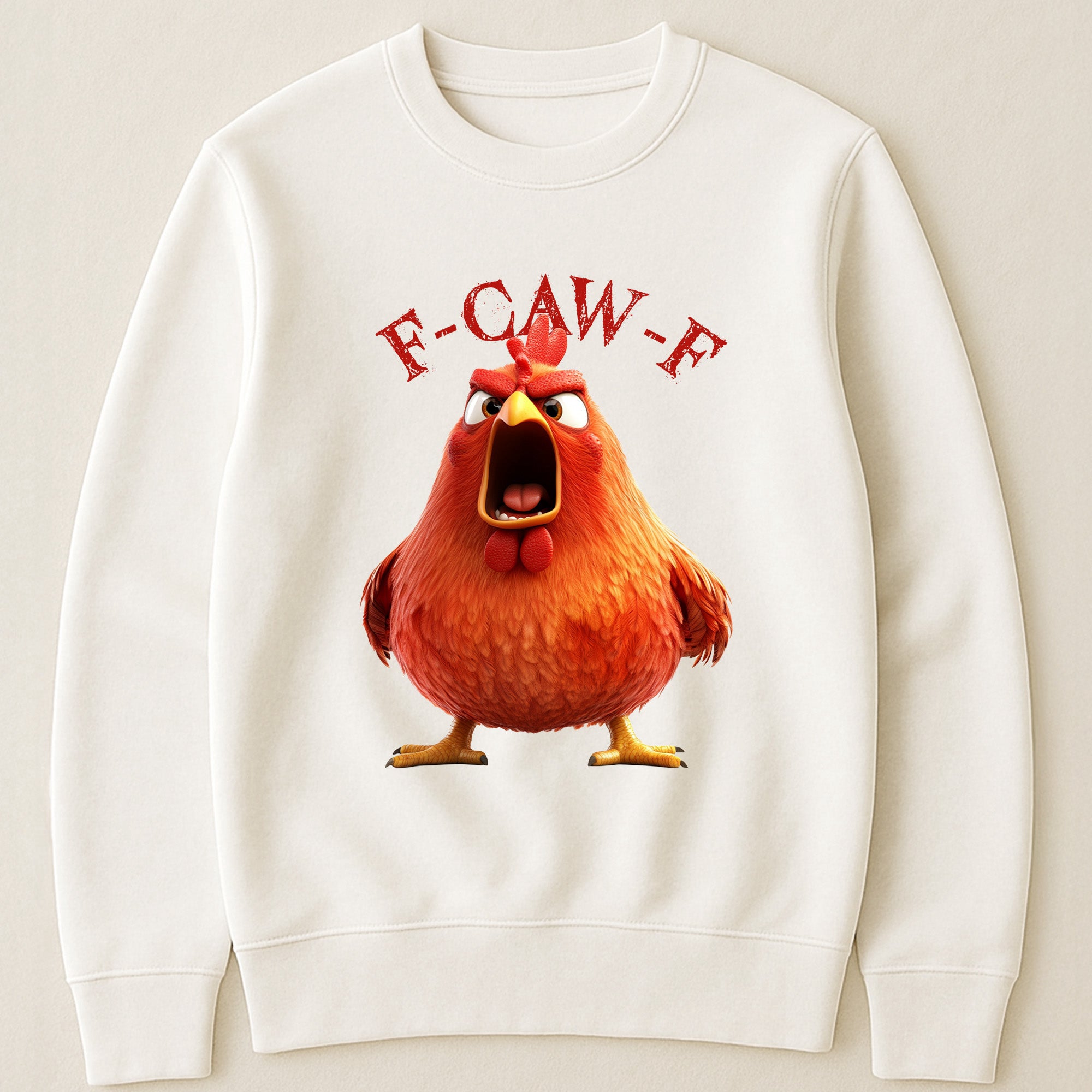 FunnyOne Size Shirt - Humorous Crow F-Caw-F - PersonalizedOne Size Shirt