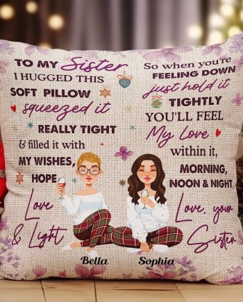 I Hugged This Soft Pillow - Personalized Pillow (Insert Included)