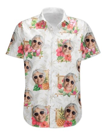Tropical Grandma - Personalized Hawaiian Shirt